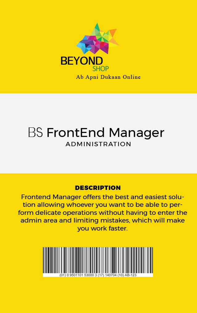 BS-FrontEnd-Manager