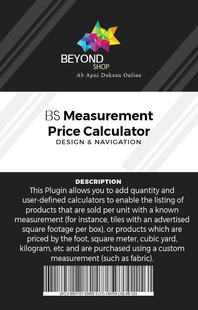 BS-Measurement-Price-Calculator